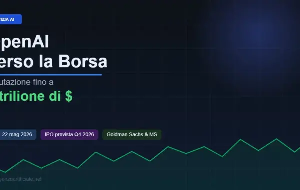 OpenAI verso la Borsa: IPO 2026