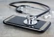 Smartphone con stetoscopio, intelligenza artificiale e salute