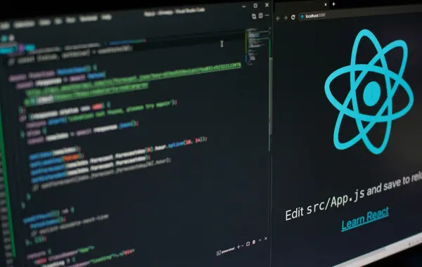 Sviluppatore che lavora con GitHub Copilot e strumenti AI