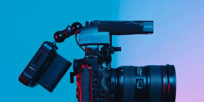 Fotocamera per la produzione video