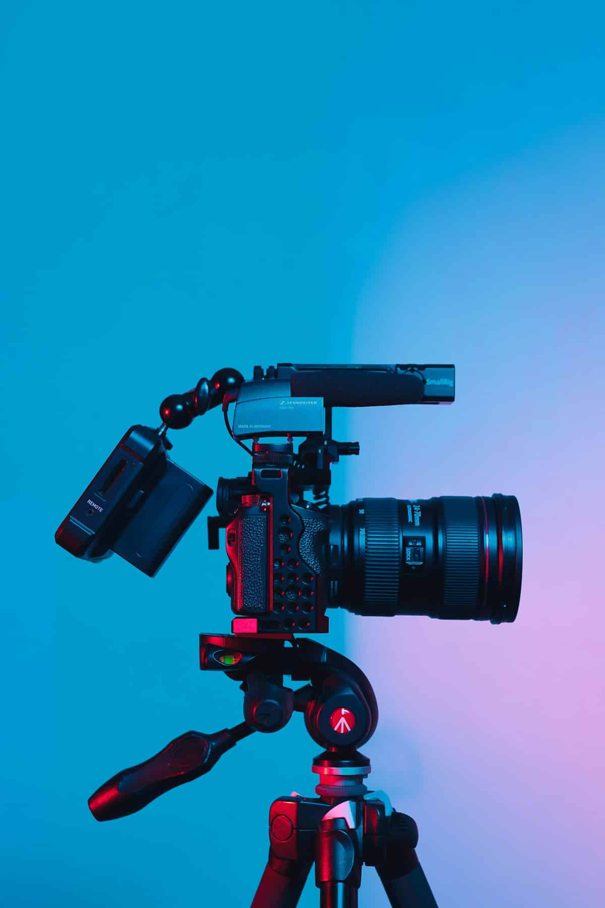 Fotocamera per la produzione video