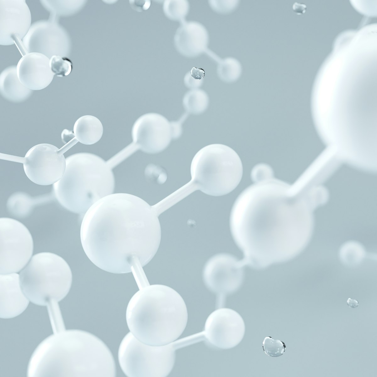 Rappresentazione 3D di una struttura molecolare, simbolo della ricerca di AlphaFold sulle proteine