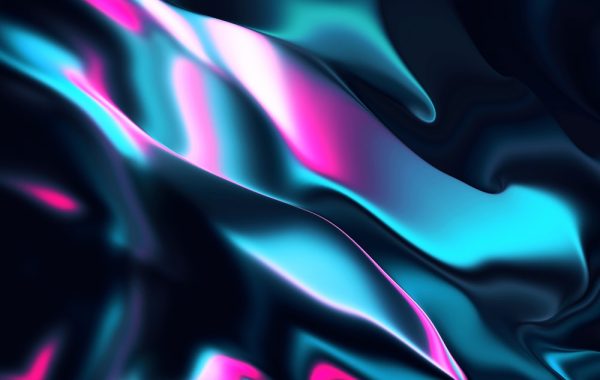Arte digitale astratta e colorata che rappresenta la generazione di immagini con l'intelligenza artificiale