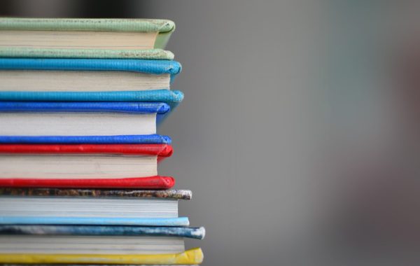 Libri sull'intelligenza artificiale su uno scaffale di una libreria