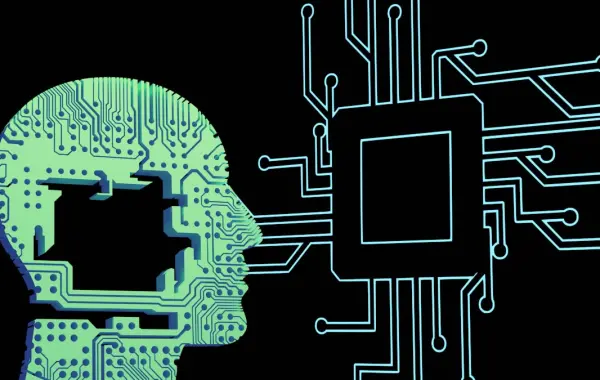 Illustrazione astratta sull’intelligenza artificiale e l’allineamento dei modelli