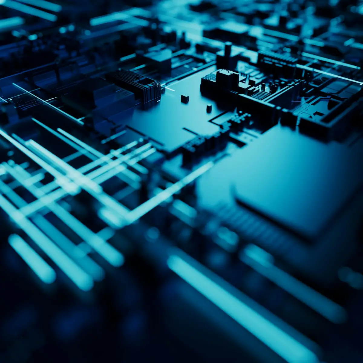 Immagine a tema intelligenza artificiale e tecnologia