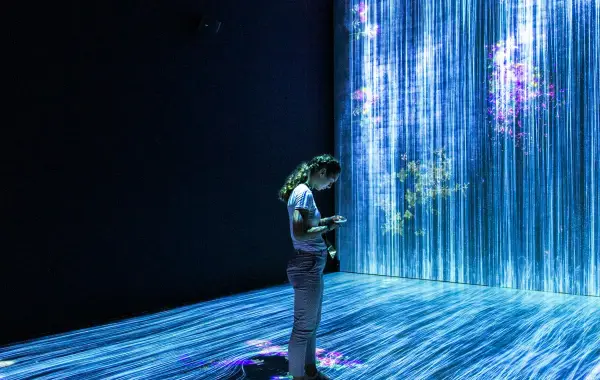 Immagine a tema intelligenza artificiale e tecnologia