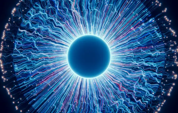 Immagine a tema intelligenza artificiale e tecnologia