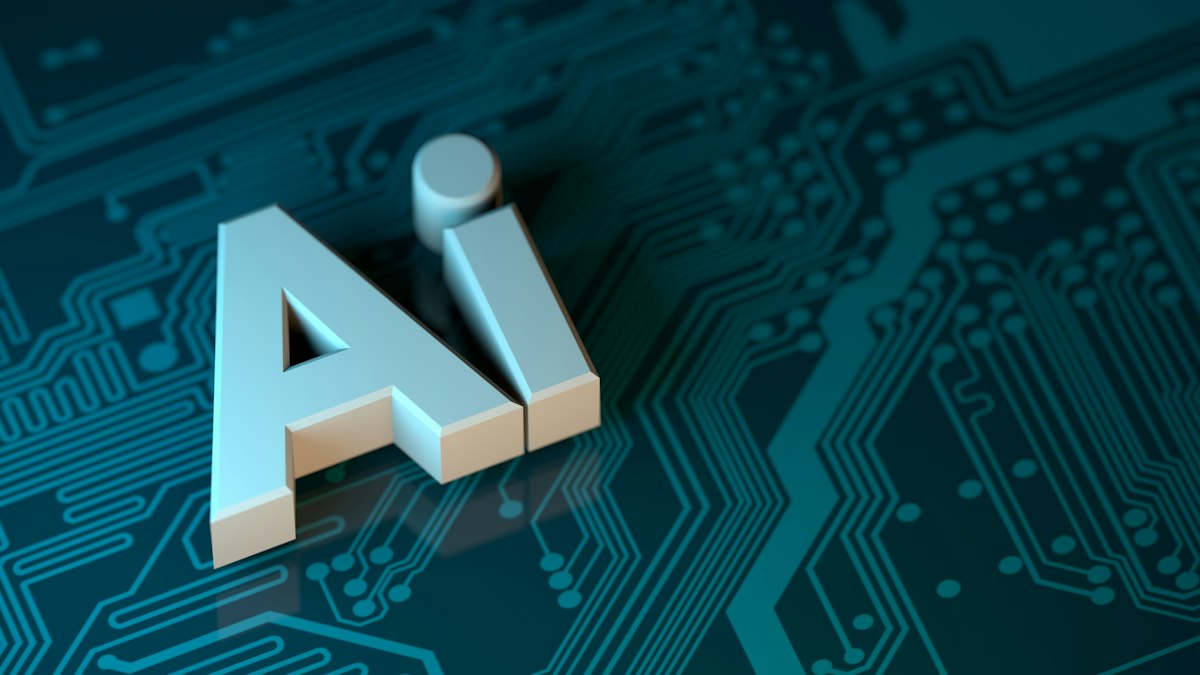 Immagine a tema intelligenza artificiale e tecnologia
