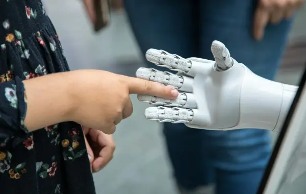 Immagine a tema intelligenza artificiale e tecnologia