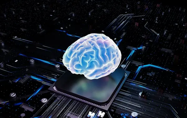 Immagine a tema intelligenza artificiale e tecnologia