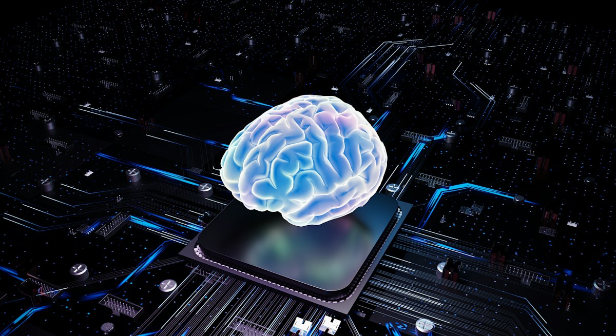 Immagine a tema intelligenza artificiale e tecnologia