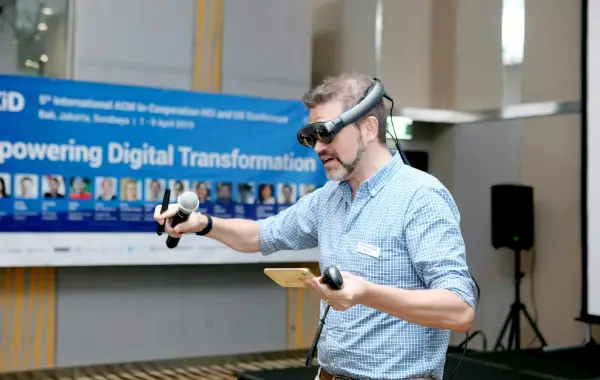 Immagine a tema intelligenza artificiale e tecnologia