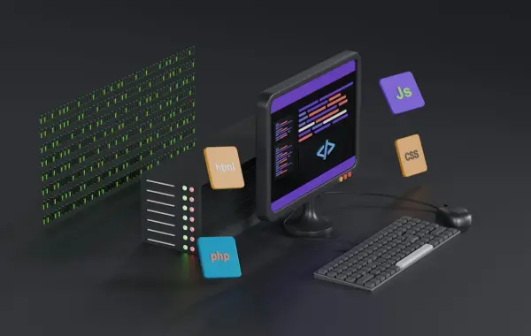 Immagine a tema intelligenza artificiale e tecnologia