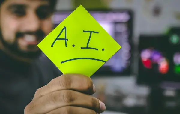 Immagine a tema intelligenza artificiale e tecnologia