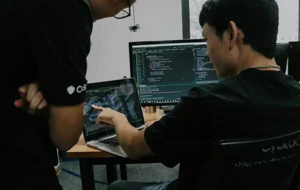 Immagine a tema intelligenza artificiale e tecnologia