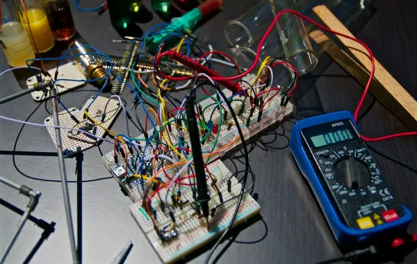 Immagine a tema intelligenza artificiale e tecnologia