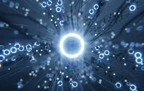 Immagine a tema intelligenza artificiale e tecnologia