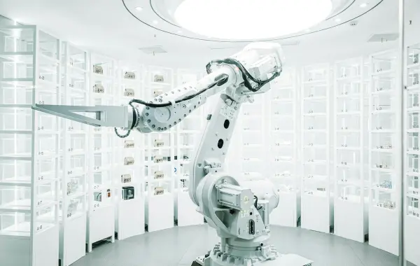 Immagine a tema intelligenza artificiale e tecnologia