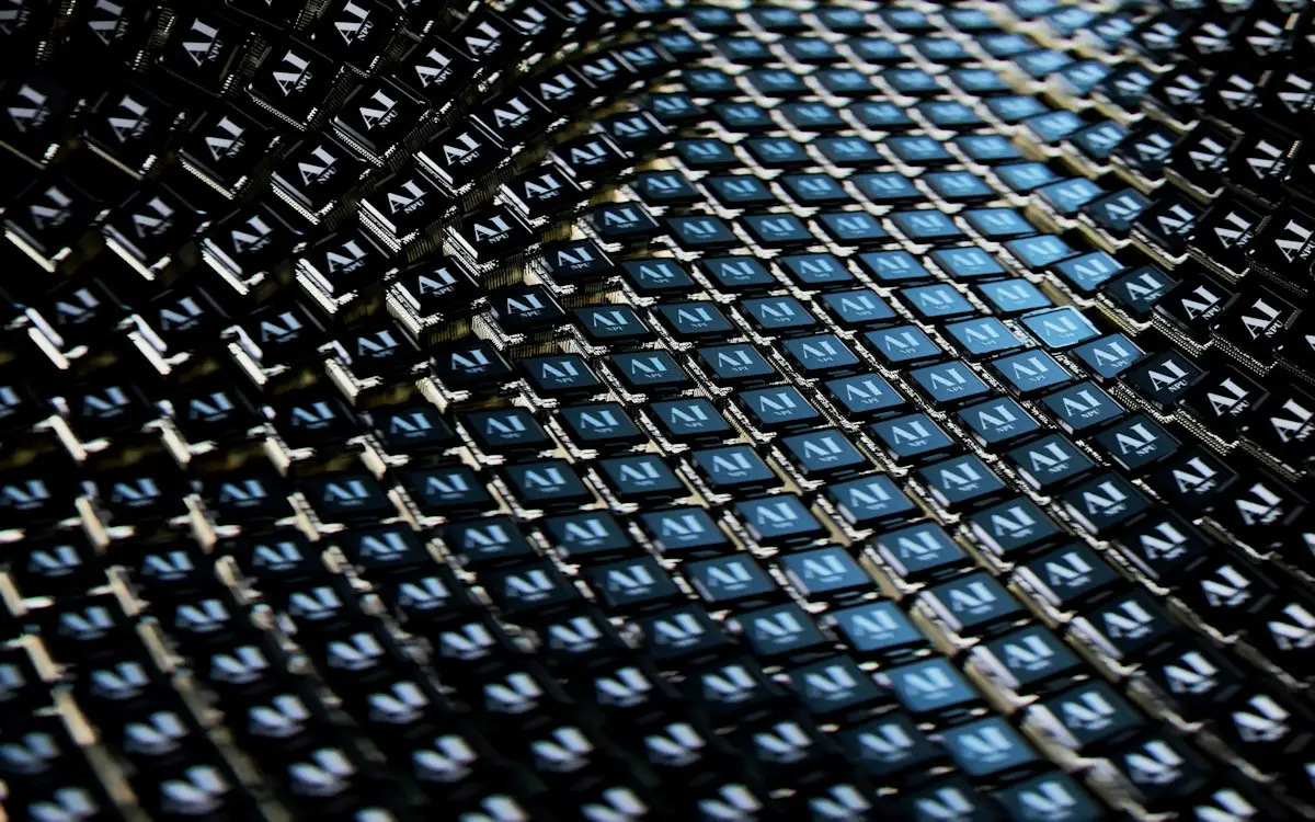Immagine a tema intelligenza artificiale e tecnologia
