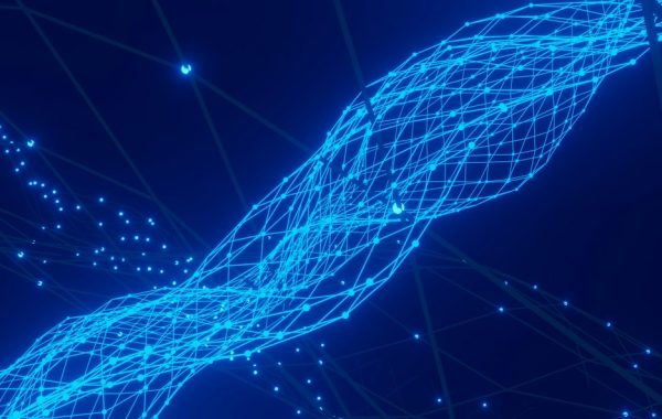 Immagine a tema intelligenza artificiale e tecnologia