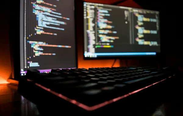 Immagine a tema intelligenza artificiale e tecnologia