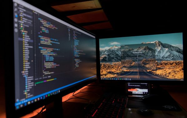 Immagine a tema intelligenza artificiale e tecnologia
