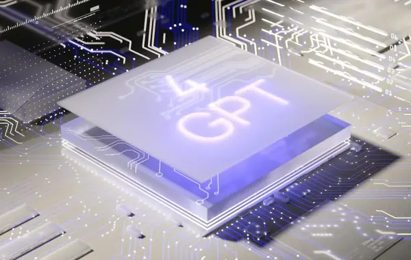 Immagine a tema intelligenza artificiale e tecnologia