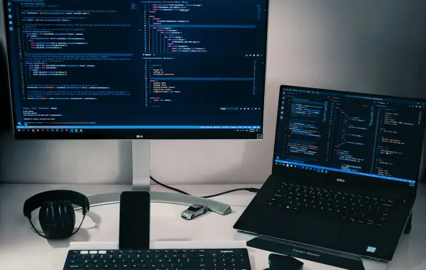Immagine a tema intelligenza artificiale e tecnologia