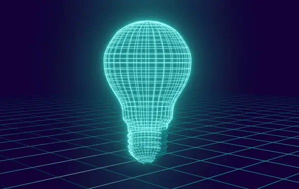 Immagine a tema intelligenza artificiale e tecnologia