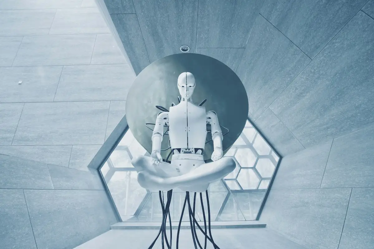 Immagine a tema intelligenza artificiale e tecnologia