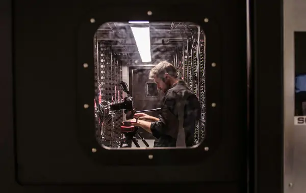 Immagine a tema intelligenza artificiale e tecnologia