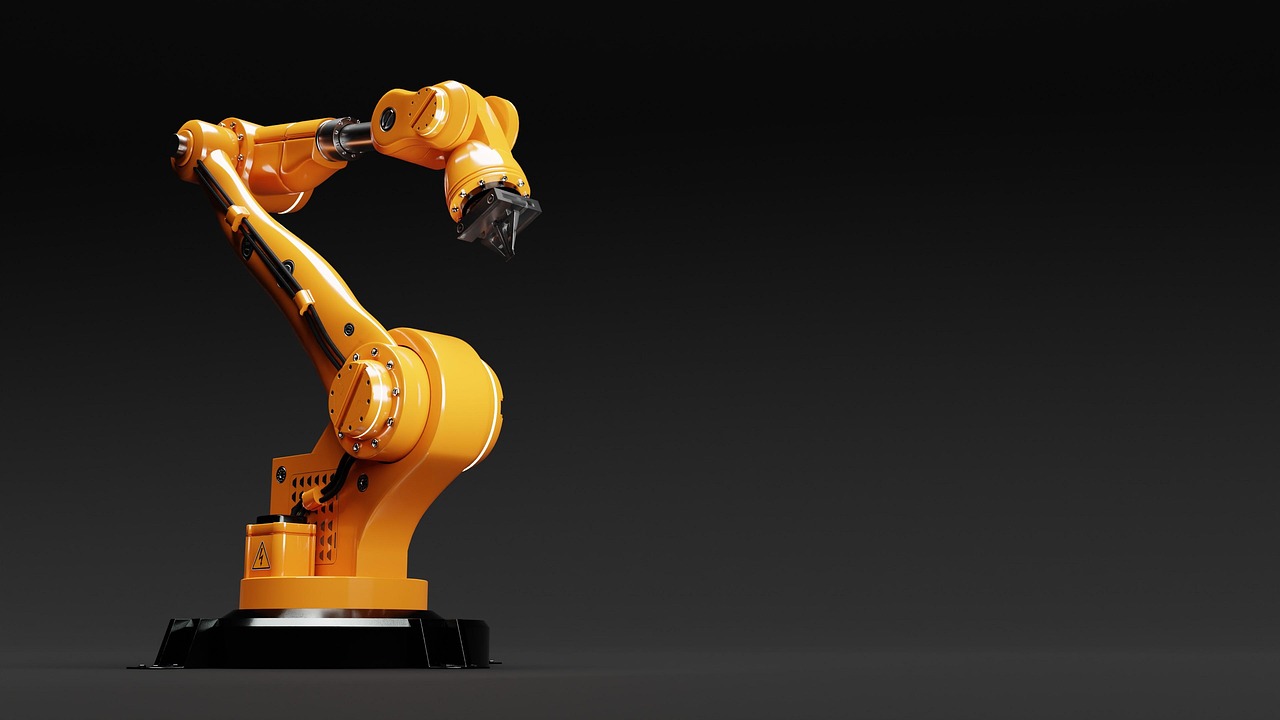 Braccio robotico che rappresenta un agente addestrato con policy gradient e PPO