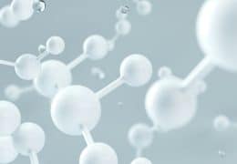 Rappresentazione 3D di una struttura molecolare, simbolo dei modelli biomolecolari accelerati dall intelligenza artificiale