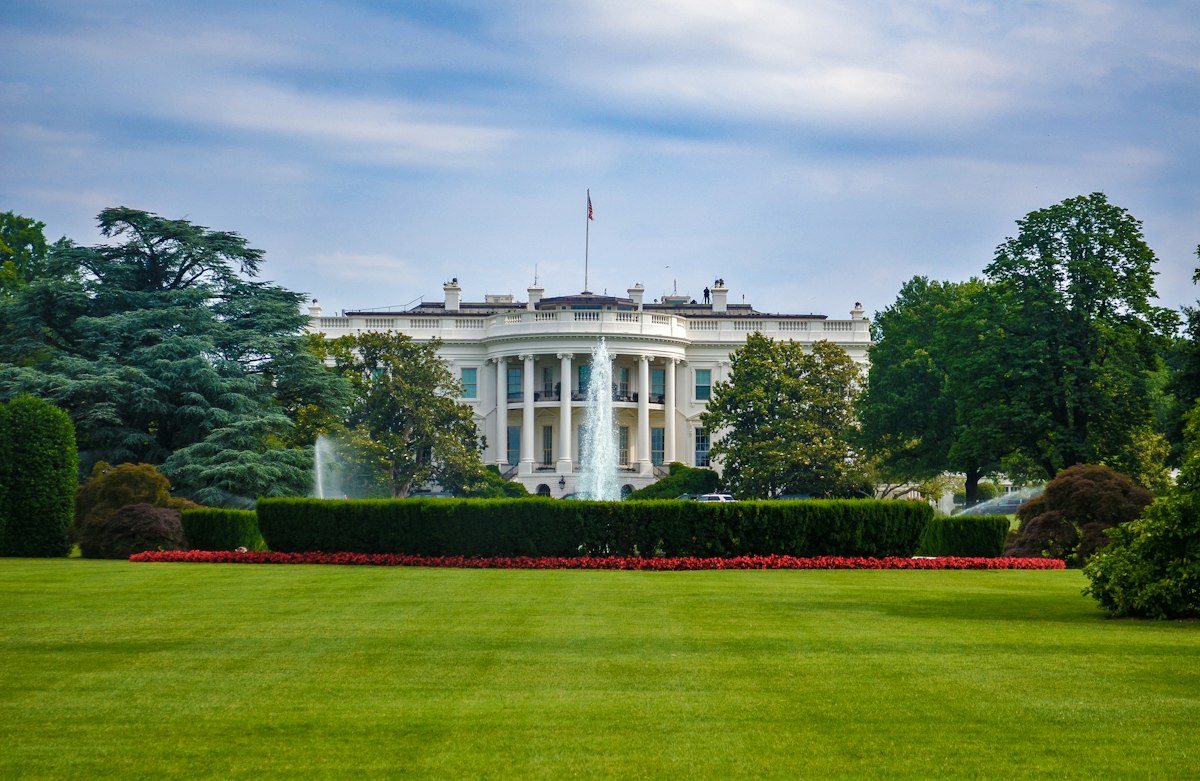 La Casa Bianca a Washington, sede della cena tra Donald Trump e Dario Amodei di Anthropic