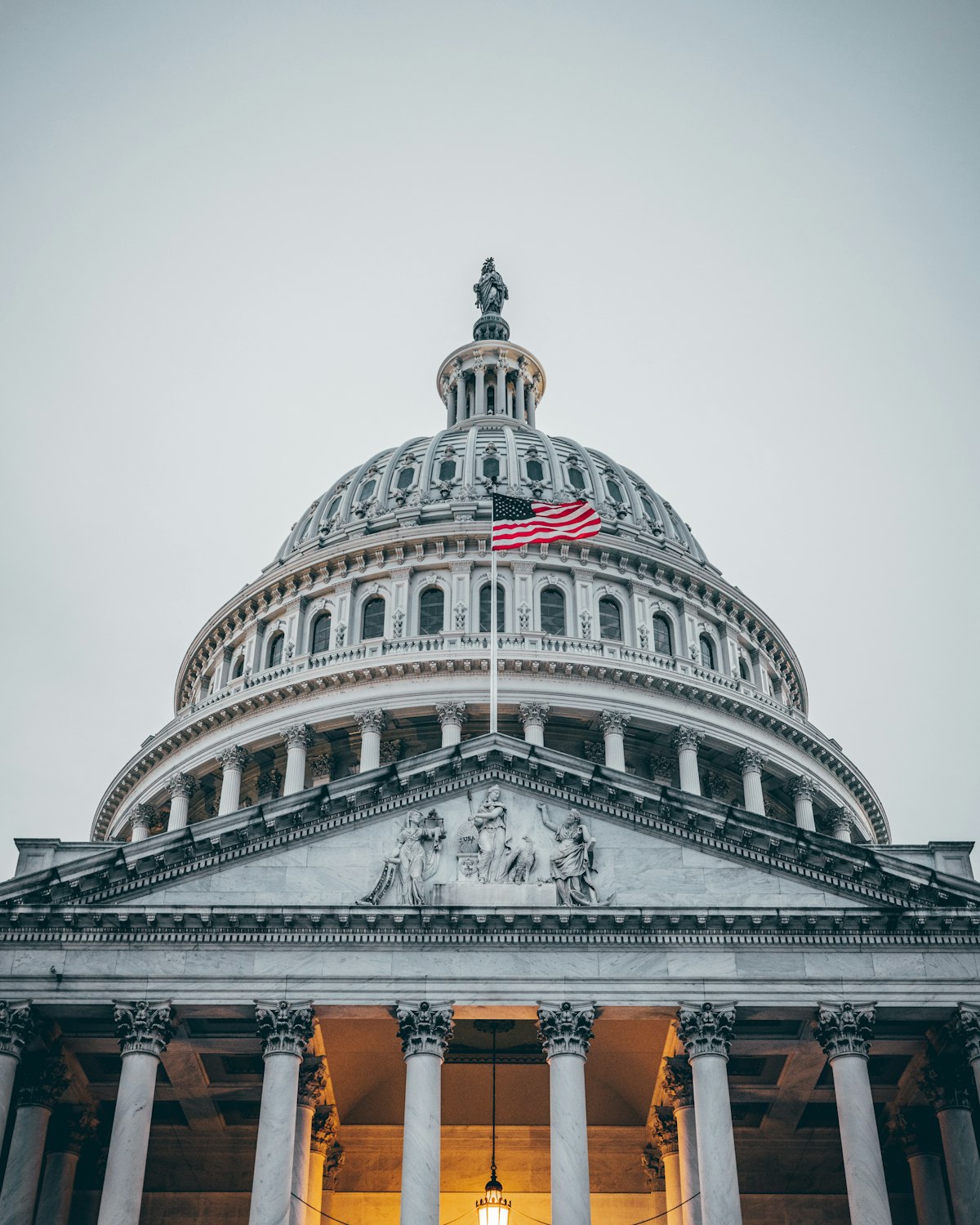 Edificio del Campidoglio degli Stati Uniti a Washington