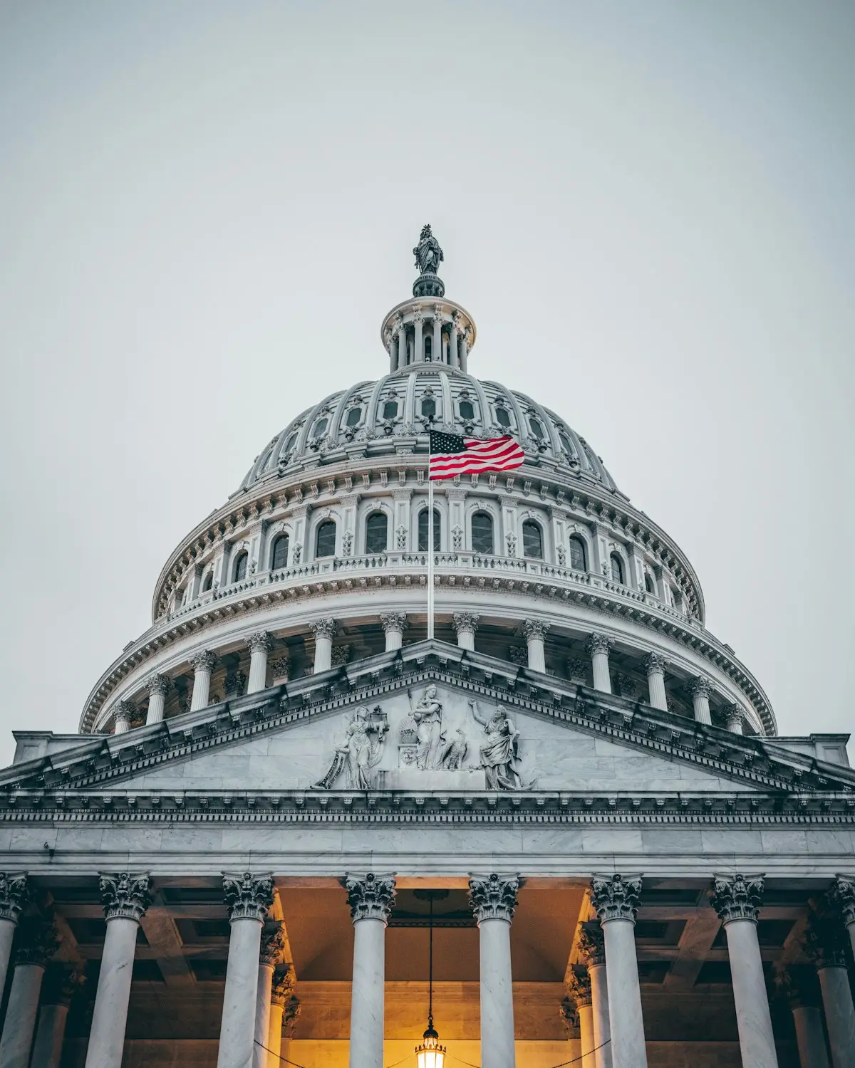 Edificio del Campidoglio degli Stati Uniti a Washington