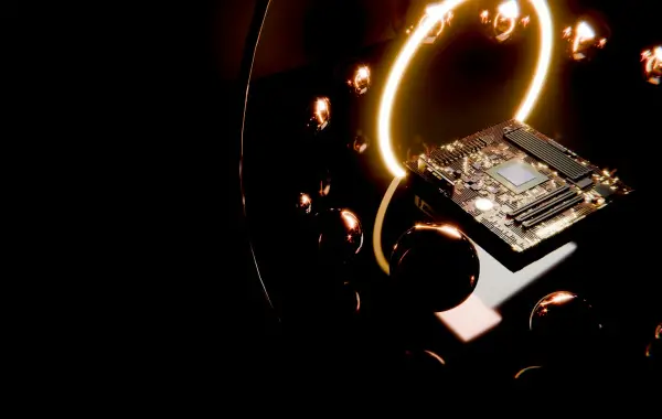 Processore di un computer quantistico