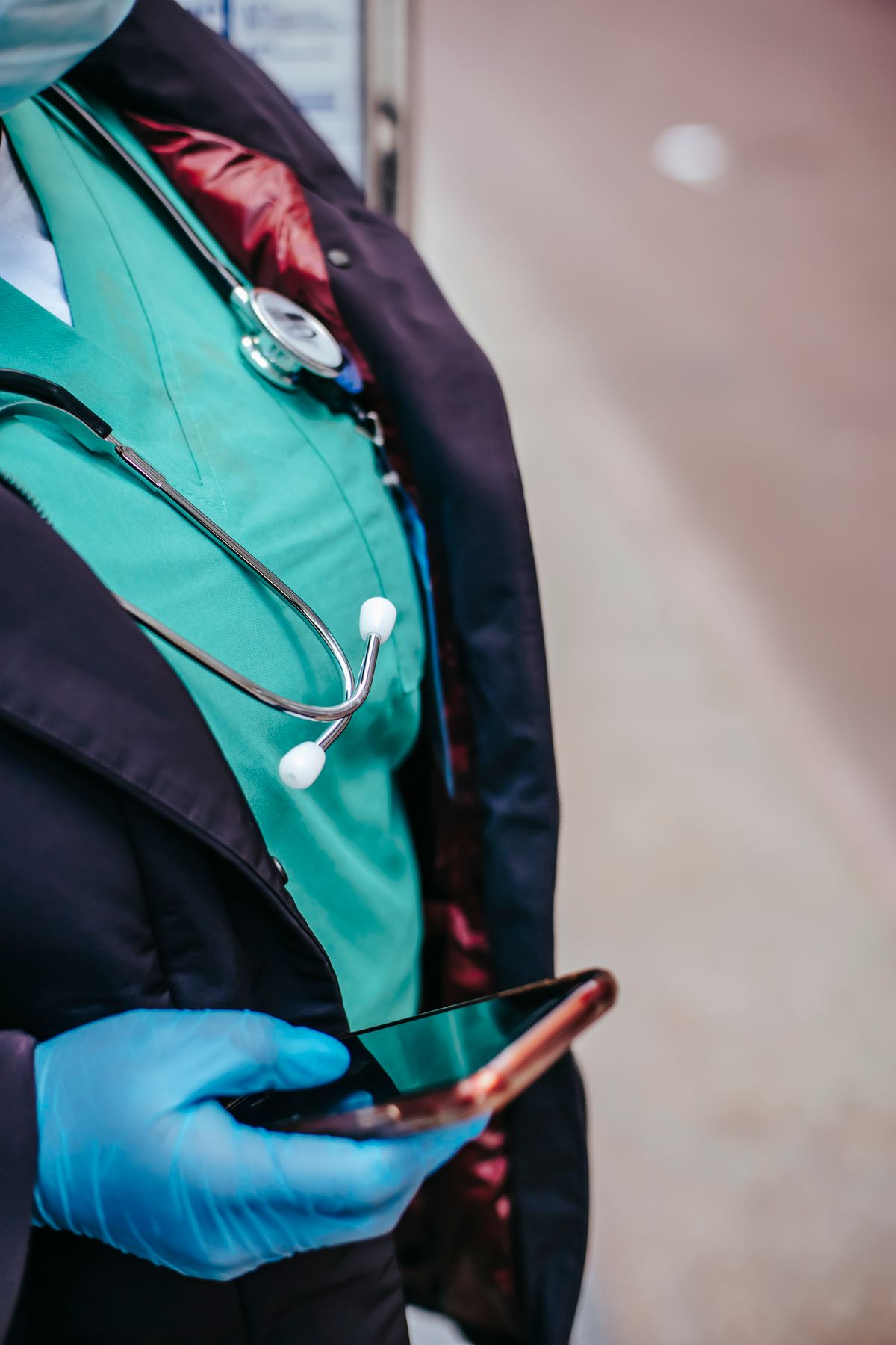 Tecnologia medica in un ambiente clinico