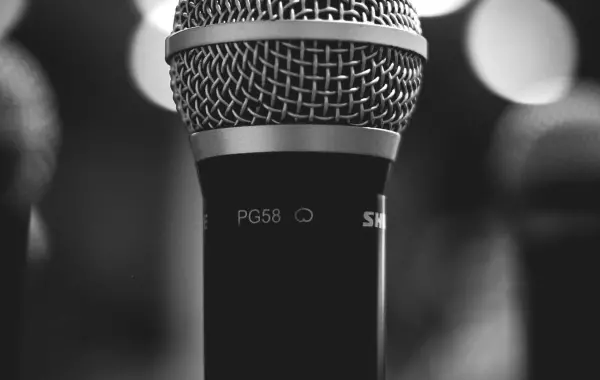 Microfono professionale da studio per registrazione vocale