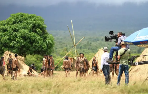 Pellicola e set cinematografico