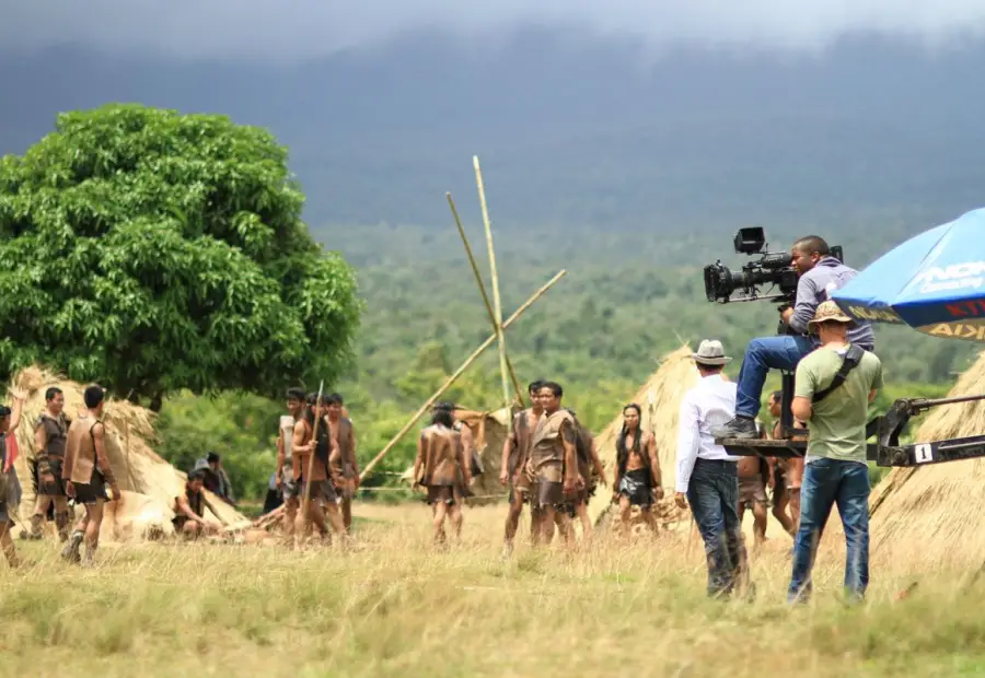 Pellicola e set cinematografico