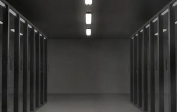 Sala server con rack per l'AI sovrana