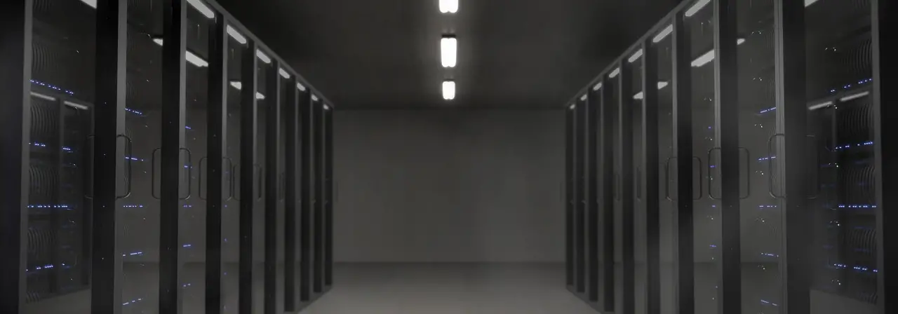 Sala server con rack per l'AI sovrana