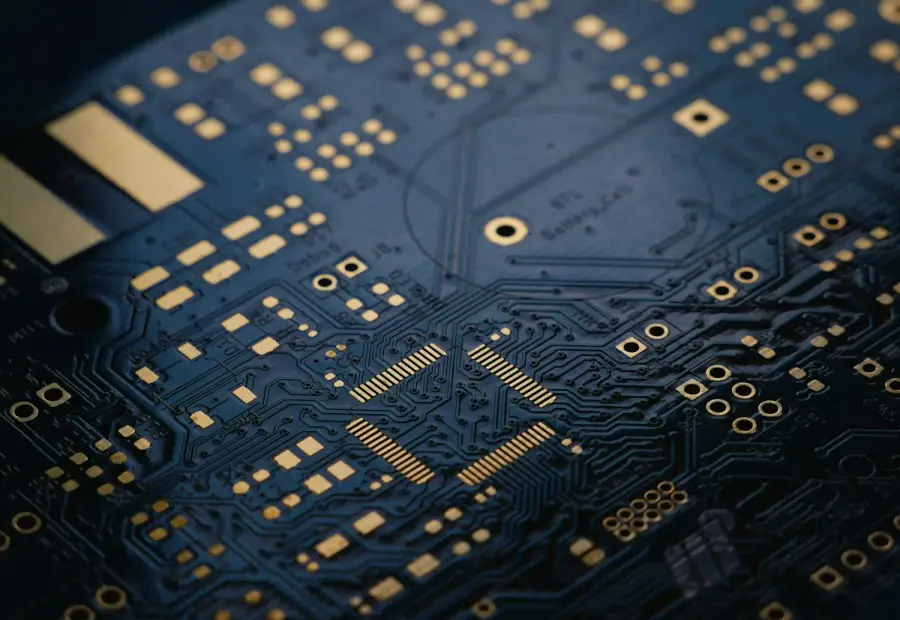 Scheda elettronica con chip di uno smartphone, simbolo dell'AI sul dispositivo